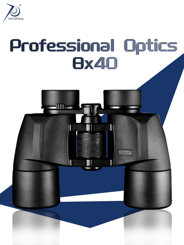전문 쌍안경, BAK4 프리즘, IPX6 방수 조절 접안 렌즈, 조류 낚시용 고품질 망원경, 8x40